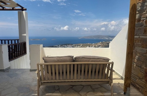 Batsi House | Charming 1-bedroom house in delightful Andros with WiFi, AC, endless views