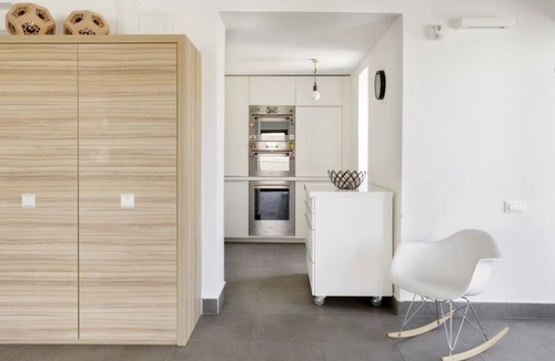 Old Hersonissos Apartment | Contemporary Maisonette Apartment with sea view roof top terrace