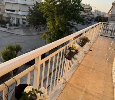 Alexandroupoli Apartment | Cozy Central Home with Balcony