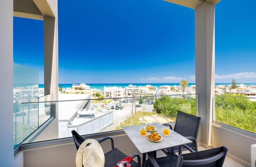 Rethymno Apartment | Creta Sun, Studio 111 City & Pool view