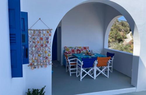 Aegiali House | Cycladic House with Aegean Sea View