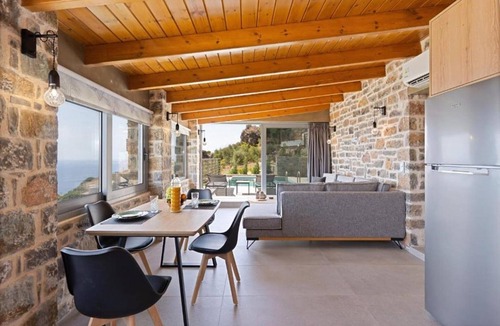 Agios Vasileios Villa | Delightful Rethymnon Villa | 2 Bedrooms | Villa Aaroniero | Breathtaking Sea.