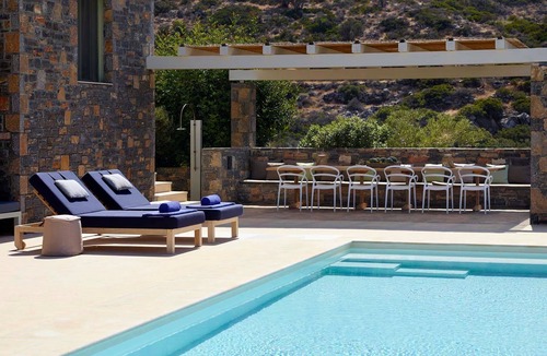 Agios Nikolaos Villa | Dual-Villa Estate 2 Heated Pools & Gym