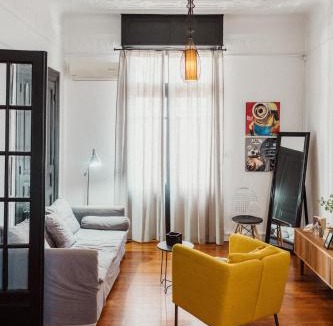 Metaxourgio Apartment | Elegant renovated Athenian Downtown Apartment