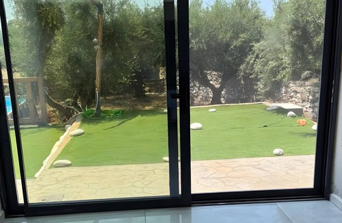 Omales Apartment | Element Of Fire Apartment among Olive Trees in Pyrgos Dirou