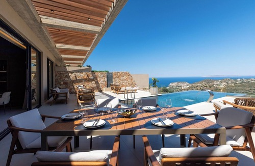 Agia Pelagia Villa | Elysium Caved Salvia - Carved From Calm by etouri