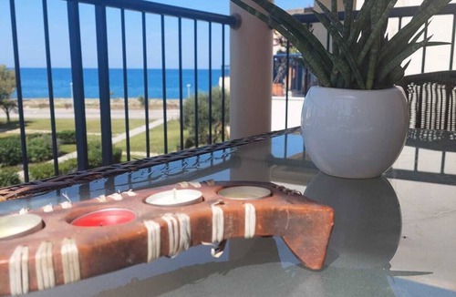 Maleme Apartment | Endless Sea View – Relaxing Getaway with Pool, Near Beach