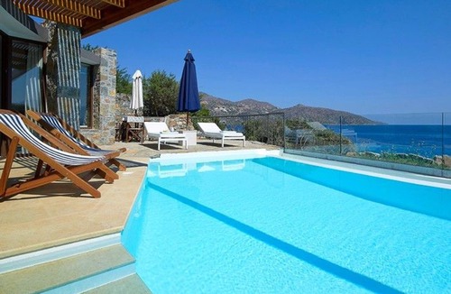 Agios Nikolaos Town Villa | Exclusive Crete Villa | Artemis Suite Villa | Private Pool | Ocean Front