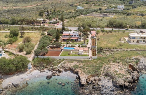 Filaki Villa | Family Beachfront Villa w/Private Pool & Play Area