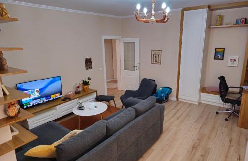 Tirana Apartment | Family-friendly APT at 21 dhjetori w/Self Check-In