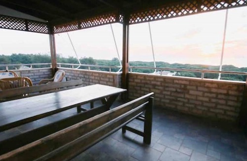 Golem Apartment | Family sized Beachside Apt, with sunset views + BBQ