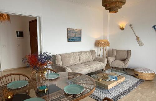 Benitses Apartment | Fronte Mare Suite - Sea Front Luxury Suite With Private Beach Patio