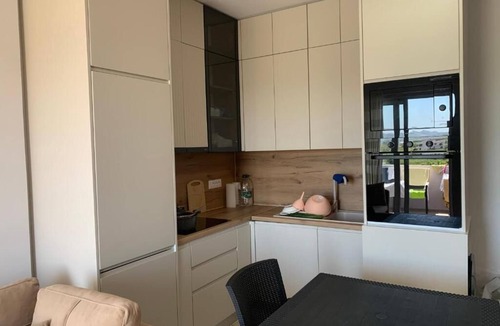 Golem Apartment | Fully furnished, New stylish One Bedroom apartment - 120 meters from the beach.