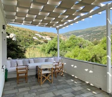 Steniai House | Gialia Beach House with BBQ, 50m from the Sea