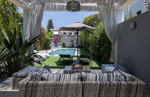 Rethymno Villa | Hestia Grey Villa with Guest House & Private Pool