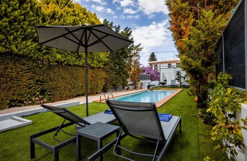 Rethymno Villa | Hestia Grey Villa with Guest House & Private Pool