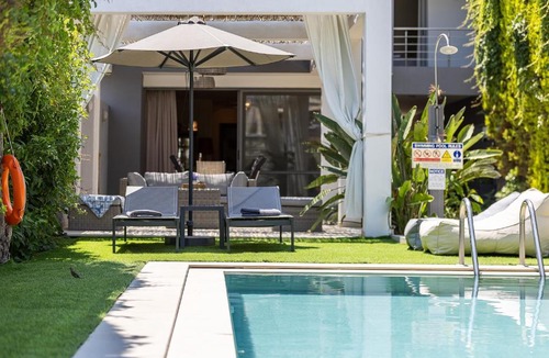 Rethymno Villa | Hestia Grey Villa with Guest House & Private Pool