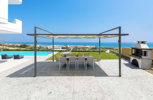 Kolymbia Villa | Hill & Sea View Villa up to 10