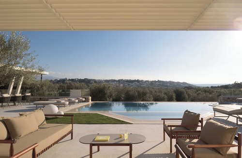 Geropotamos Villa | Idunu Villa, with Heated Pool & Serene Seclusion