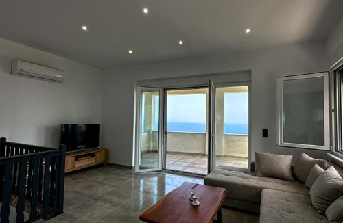 Ampelos House | Infinite Blue Maisonette with Panoramic Terrace