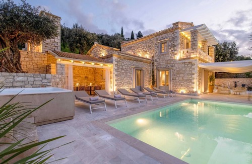 Peroulion House | Ionian Stone Luxury Villas in Corfu - Estate