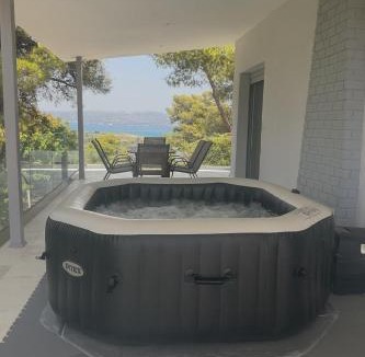 Skala Oropou House | Jasmin House - Sea view - In town