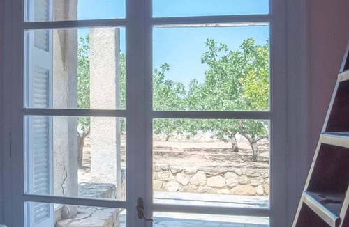 Ayioi Asomatoi House | Kabara Garden Oasis in Aegina BBQ Priv Parking