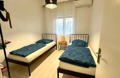 Kavala Apartment | Karvali Blue Apartment mit 2 Schlafzimmern, Strandnähe & voll ausgestattet