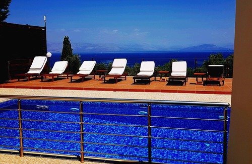 Perama Villa | Konstantina villa luxury achiilion corfu perama