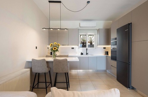 Agia Apartment | Kymélia Ground Suite With Private Pool & SeaView
