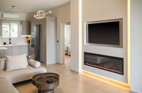Agia Apartment | Kymélia Ground Suite With Private Pool & SeaView