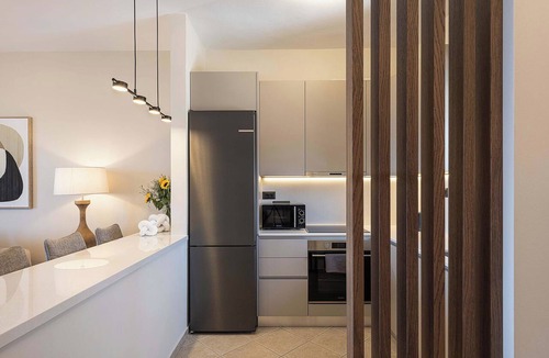 Agia Apartment | Kymélia Upper Suite With Private Hot Tub & SeaView