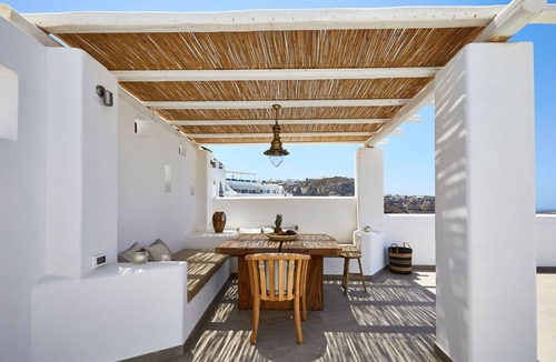 Fira Villa | Lavish Santorini Villa - Poseidons Hideaway Villa - Caldera and Sea Views - Fira