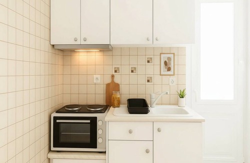 Lefkes Apartment | Lefkes Home with Village Views