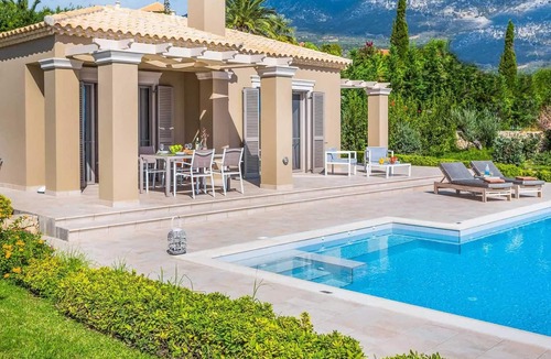 Karavados Villa | Lux Villa Great sea views, close to beach & resort