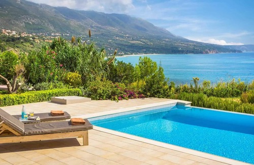 Karavados Villa | Lux Villa Great sea views, close to beach & resort