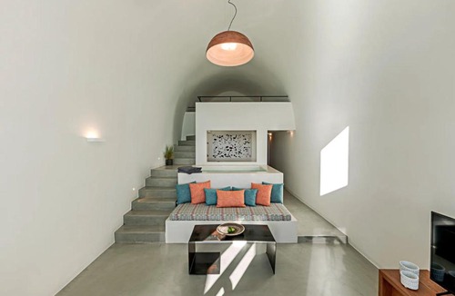 Fira Villa | Luxurious Santorini Masionette Villa 1 Bedroom Astounding Caldera Sea Views