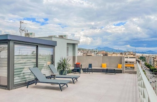 Thessaloniki City Centre Condo | Luxury Penthouse 2 BDR