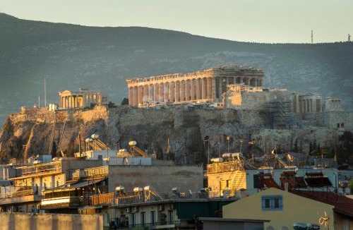 Gazi Apartment | Luxury Penthouse with Acropolis View and Private Apt