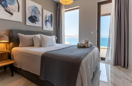 Kalyves Villa | Luxury Sunset Villa with Private Pool & Sea Views