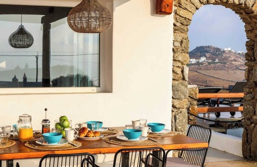 Kalafatis Villa | Luxury White Villa w Private Pool in Mikonos