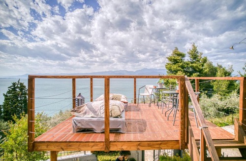 Kamena Vourla Apartment | Magical view studios Asproneri, Kamena Vourla