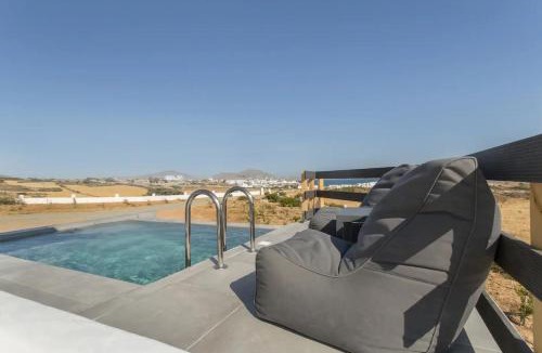 Naousa Villa | Maisonette Sail privete pool and sea view
