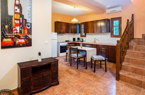 Lefktron Villa | Mani Stone Luxury Villa, Leisure by the Pool