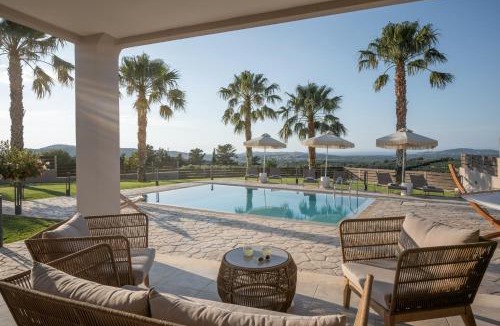 Geropotamos Villa | Margarites villas - A Charming Palm Retreat