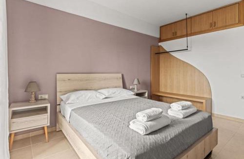 Agkisaras Apartment | MD Horizon with private Jacuzzi near the beach