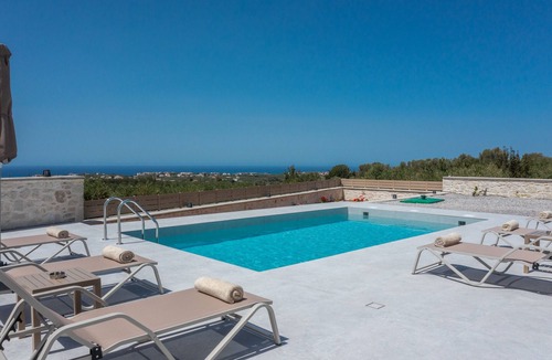 Viranepiskopi Villa | Meli & Gio 2 villa,private pool, near tavern,Rethymno