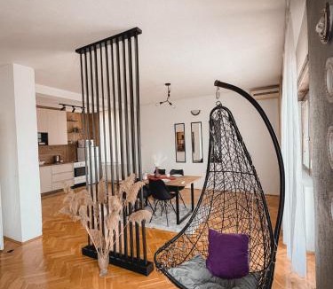 Kolovicë Apartment | Modern 2BR Apt with 2 Balconies Views and Parking