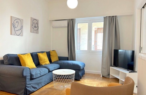 Neapoli Apartment | Modern 2BR Exarchia Apt I Walk to Metro & Museums
