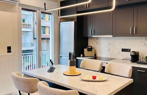 Ampelokipoi Apartment | Modern Designer Home | Stylish Comfort Goudi